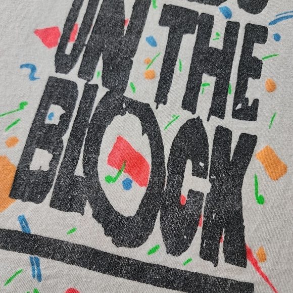 VTG 90s New Kids On The Block NKOTB Short Sleeve Single Stitch Graphic T-Shirt - Picture 15 of 16